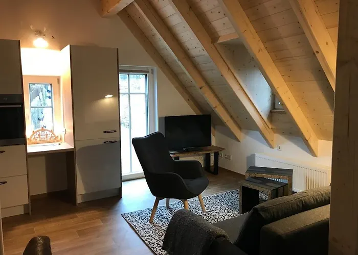 Schoene Dachwohnung Mit 2 Schlafzimmern Im Zentrum Von - Erzgebirge * Schwarzenberg (Saxony)